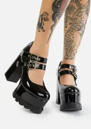 [Lamoda] Onyx How Ironic Platform Mary Janes