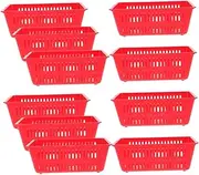 Totority Little Basket Game Machine Coin Tray Plastic Storage Bins Mini Basket Coin Organization Container