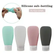 Shampoo Cream Dispenser Portable Travel Silicone Sub Bottling Sample Contai===