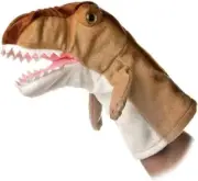 World Hand Puppet Plush T Rex Dinosaur, 10" - 32026