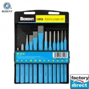 12Pcs Punch & Chisel | Pin Chisels Punches Set In Plastic Holder Collection