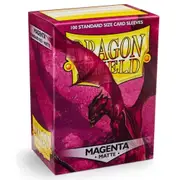 Dragon Shield TCG - 100 Matte Trading Card Sleeves - Magenta