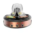 MegaChef Triple 1.5 Quart Slow Cooker Copper (936109462M)