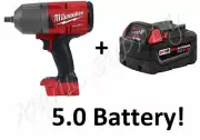 Milwaukee 2967-20 1/2" Drive High Torque Impact Gun Wrench with 5.0 Battery NEW