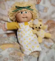 Vintage Cabbage Patch Custom Doll Reroot Strawberry Shortcake Butter Cookie +