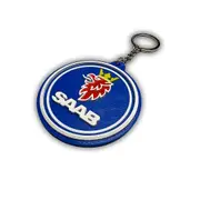 CherrysC Key ring key chain emblem accessory for Saab