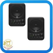 Yamaha MS101-4 Powered Speaker Monitor Speaker with Microphone Input XLR (Set of