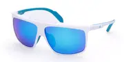 Adidas SP0032-H 21X Men's Sunglasses White Size 64