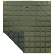 Down Camping Blanket 2 Person -Warm, Lightweight, Packable, Puffy Outdoor Tra...