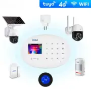 Wireless Wifi Home GSM Alarm System Home Security Alarm Camera Solar Siren Lot