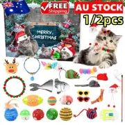 Cat Advent Calendar 2024 Christmas Countdown Calendar for Kitten Toys 24 PCS ﻿