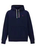 [Polo Ralph Lauren] Polo Ralph Lauren-Logo Hoodie Felpe Blu-Uomo XL