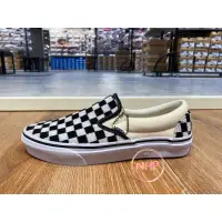 在飛比找蝦皮購物優惠-Vans slip on 日線 套腳 懶人鞋 黑白 格子 針