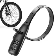 Motorcycle Helmet Lock - Zip Tie Scooter Lock with Combination,Multi-Purpose Security Accessories for Cabinet Scooters Stroller Refrigerator Gate Skis Door