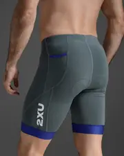Core Tri 8 Inch Shorts, 2XU, XS, Azure Blue/Midnight, Male