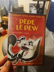 PEPE LE PEW - 17 Cartoon Classics - LOONEY TUNES Super Stars DVD NEW/SEALED RARE