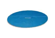 Intex 4.57M Round Solar Heating Outdoor Above Ground Pool Protective Cover Set