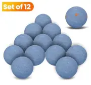 Zhenx Ceramic Fire Balls, 4 Inch, Set Of 12 Round Fire Stones, Indoor And Out
