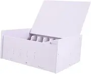 GRADENEVE Box Cash Storage Case with Multi Design Portable and Money Organizer for Supermarkets and Malls Compact Coin Storage Container Practical Money Box for Easy Desktop Use
