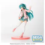 1月預購 SEGA 景品 初音未來 PROJECT DIVA ARCADE FUTURE SPM公仔 初音 蝴蝶結女孩