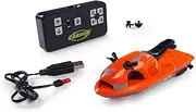 Carson 500108056 Nano Racer Jetski 2.4 GHz Remote Controlled Boat, RC Boat, Remote Controlled Boat for Children and Adults, Includes Remote Control