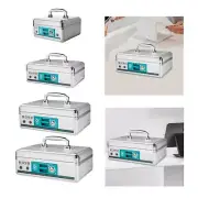 Cash Lock Box,Money Box Security Organizer Trinket Holder Money Tray,Piggy Bank