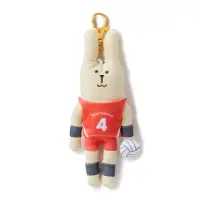 在飛比找momo購物網優惠-【CRAFTHOLIC 宇宙人】排球選手兔吊飾 情人節禮物 