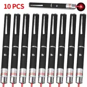 10XRed LASER Pen Pointer 1mw 650nm Lazer Professional Beam Pet Dog Cat Toy US