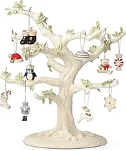 Lenox 868996 Christmas Memories 10-Piece Ornament & Tree Set