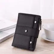Women's Short Wallet Luxury PU Leather Small Purse Elegant with Card Holder Coin Purse for Women