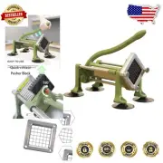 Multi-functional Potato Cutter with Suction Feet - Manual French Fry Slicer