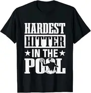 [X.Style] Water Polo Player Hardest Hitter in The Pool Water Polo ds2311 T-Shirt Black