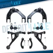 Front Upper Lower Control Arms Tierods for 1996 - 2000 Chrysler Cirrus Sebring (for: Chrysler)