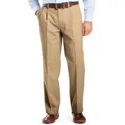 Dockers Pants Men's 34x32 Easy Khaki Pleated Classic Fit