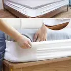 White Bed Sheet Holder Polyester Fitted Sheet Clips Bed Sheet Fasteners