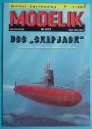 Modelik 8/2012 - American nuclear-powered submarine USS Skipjack