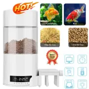 Digital Automatic Aquarium Tank Pond Fish Food Auto Feeder Feeding Timer 500ml x