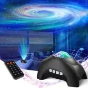 Bluetooth Galaxy Projector with 8 White Noise Sounds - Create Your Dream Space