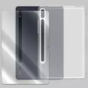 For Samsung Galaxy Tab S8+ SM-X800N Anti-Slip Soft TPU Case Screen Protector USA