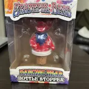 Grateful Dead Dancing Bear Wine Bottle Cork Stopper Red New In Box Jerry Garcia