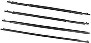 Jodriva Window Door Seals Car Window Glass Seal Auto Side Door Weatherstrip Rainproof Weather Strip, for Toyota, for 4runner 2010-2021 Car Door Weather Strip