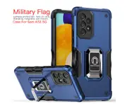 QW Heavy Duty Shockproof Protective Phone Cover For Samsung Galaxy A53-Blue