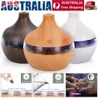 300ML Aroma Aromatherapy Diffuser LED Oil Ultrasonic Air Humidifier Purifier AU