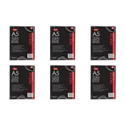 6x Jasart A5 Studio Display Book School Artworks Protector/Organiser 20 Pockets