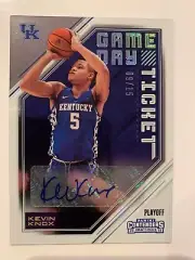 2018-19 Draft Contenders Game Day Ticket Rookie Auto Kevin Knox /15 UK NY Knicks