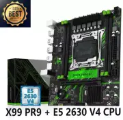 X99 PR9 Motherboard Combo Set LGA 2011-3 CPU Kit Xeon E5 2630 V4 Processor