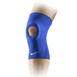 Nike Pro Open Patella AP 運動 防護 支撐 開洞式 護膝 黑 [NMS55010XL]