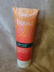 Bath & Body Works Aromatherapy Boost Tangelo Woods Body Cream Essential Oils