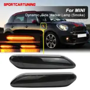 Sequential Smoked LED Side Marker Signal Light For 2011-2016 Mini Cooper R60 R61 (for: Mini)