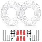 2 Pack Light Fixture Mounting Brackets, Ceiling Light Mounting Plate, Wall2357